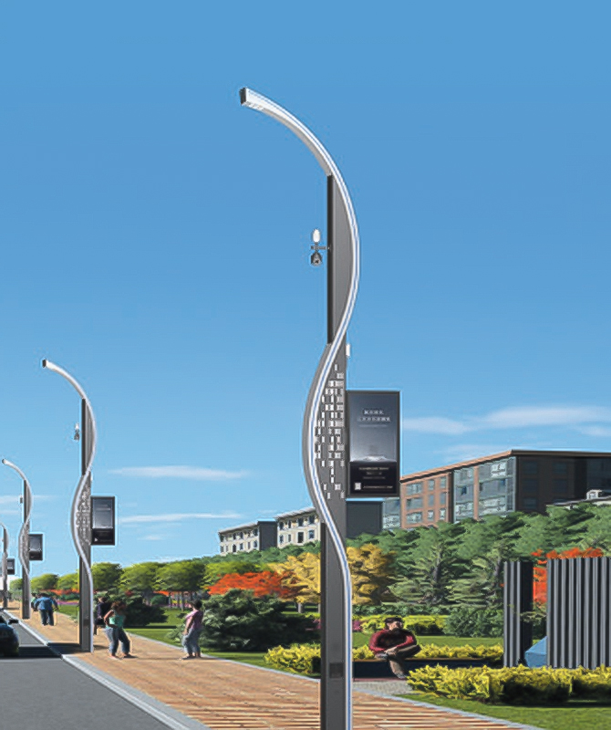 Zhld-021 ไฟถนนอัจฉริยะ