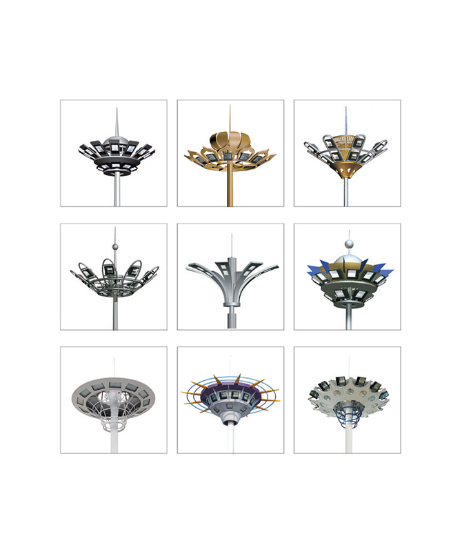 GGD-007/GGD-008/GGD-009/GGD-010/GGD-011/GGD-012/GGD-013/GGD-014/GGD-015 โคมไฟถนนเสาสูง