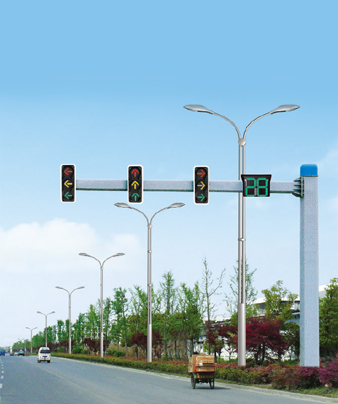 เสาสัญญาณแปดเหลี่ยมที่ไม่เท่ากัน เสาสัญญาณไฟ