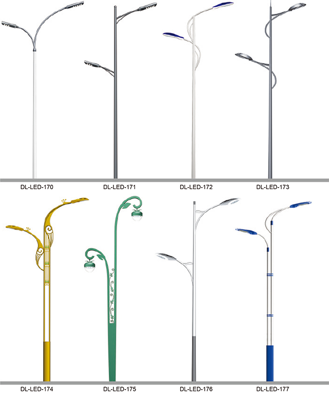 DL-LED-170 ~ DL-LED-177 ไฟถนน LED พลังงานสูง